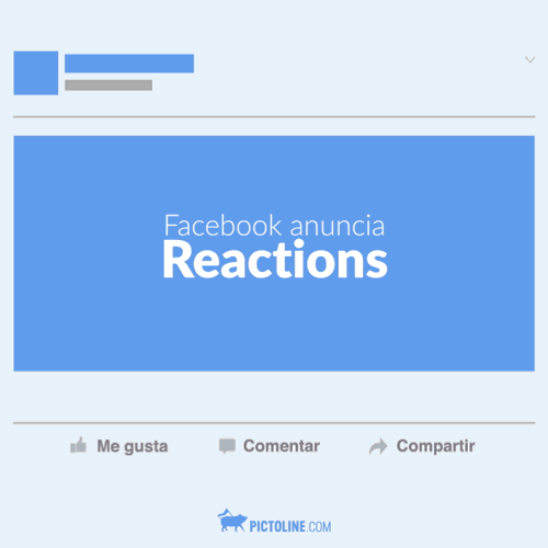 Reactions en Facebook