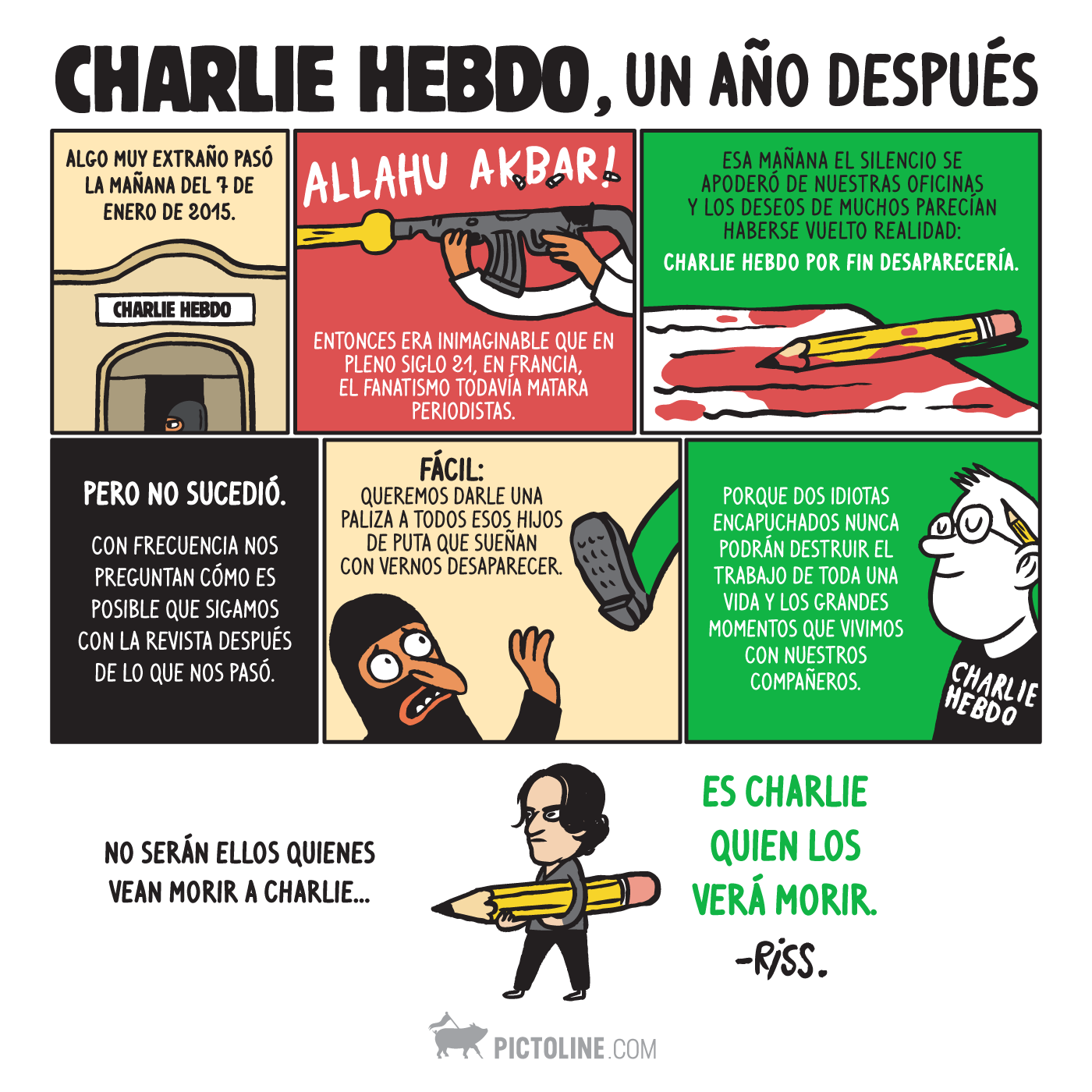 Charlie Hebdo, un año después