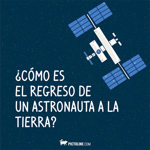 ¿Cómo es el regreso de un astronauta a la Tierra?