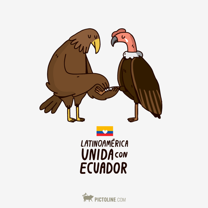 Ecuador, estamos contigo.