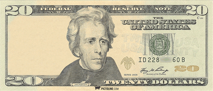 Harriet Tubman en el billete de 20 dólares