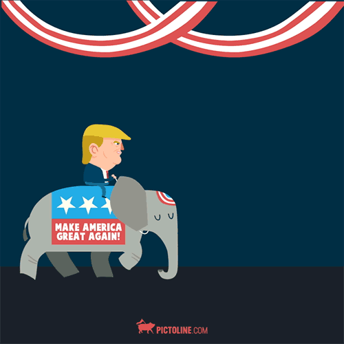 Donald Trump es elegido el del candidato oficial del Partido Republicano