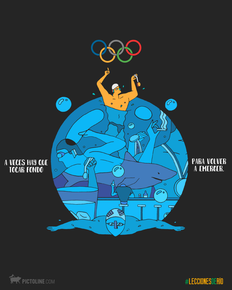Michael Phelps y si historia en Río 2016