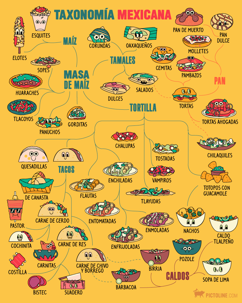 Desde la torta, hasta el taco: así es la comida mexicana