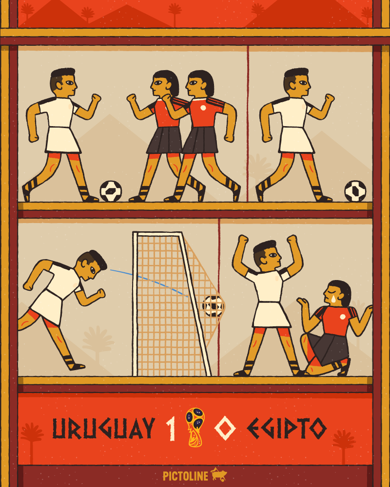 Resultado Uruguay vs Egipto