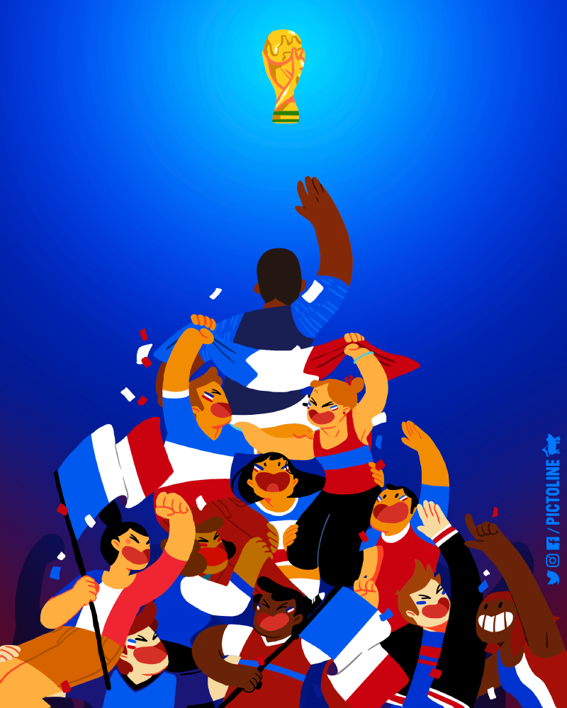 Francia finalista del Mundial Rusia 2018
