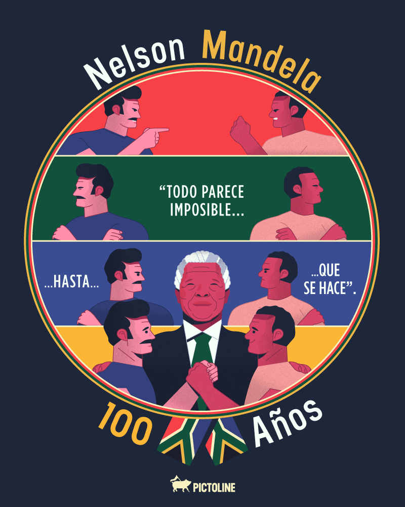 Nelson Mandela cumple 100 años