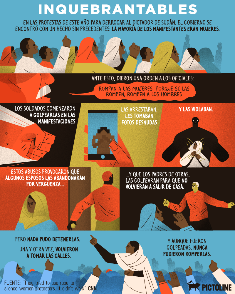 Trataron de romperlas pero no pudieron: la historia de resistencia de las mujeres sudanesas