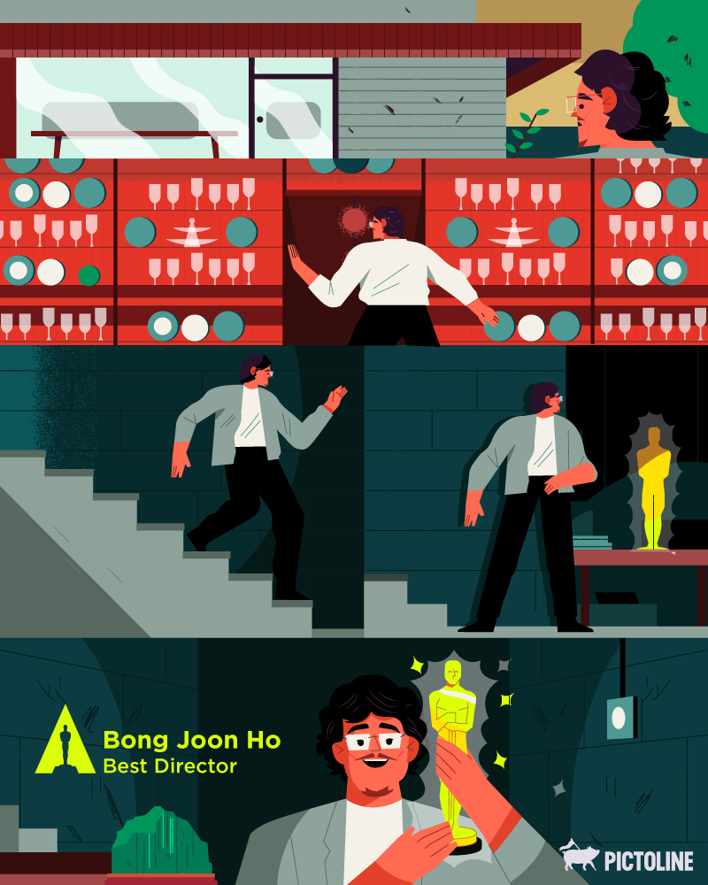 Bong Joon Ho 👏🏆🇰🇷 #BongJoonHo #Parasite #Oscars #SouthKorea