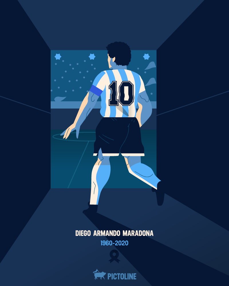 Adiós, Pelusa 🇦🇷⚽ Diego Armando Maradona (1960-2020)