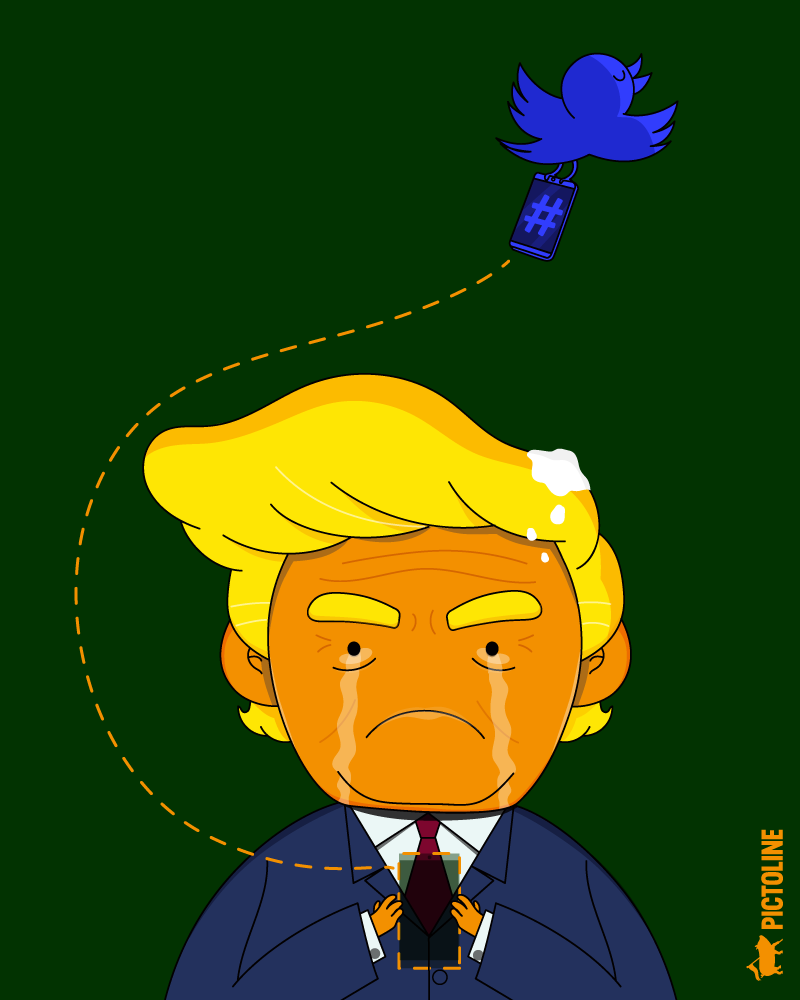 Trump is OUT Twitter suspende definitivamente su cuenta 📵