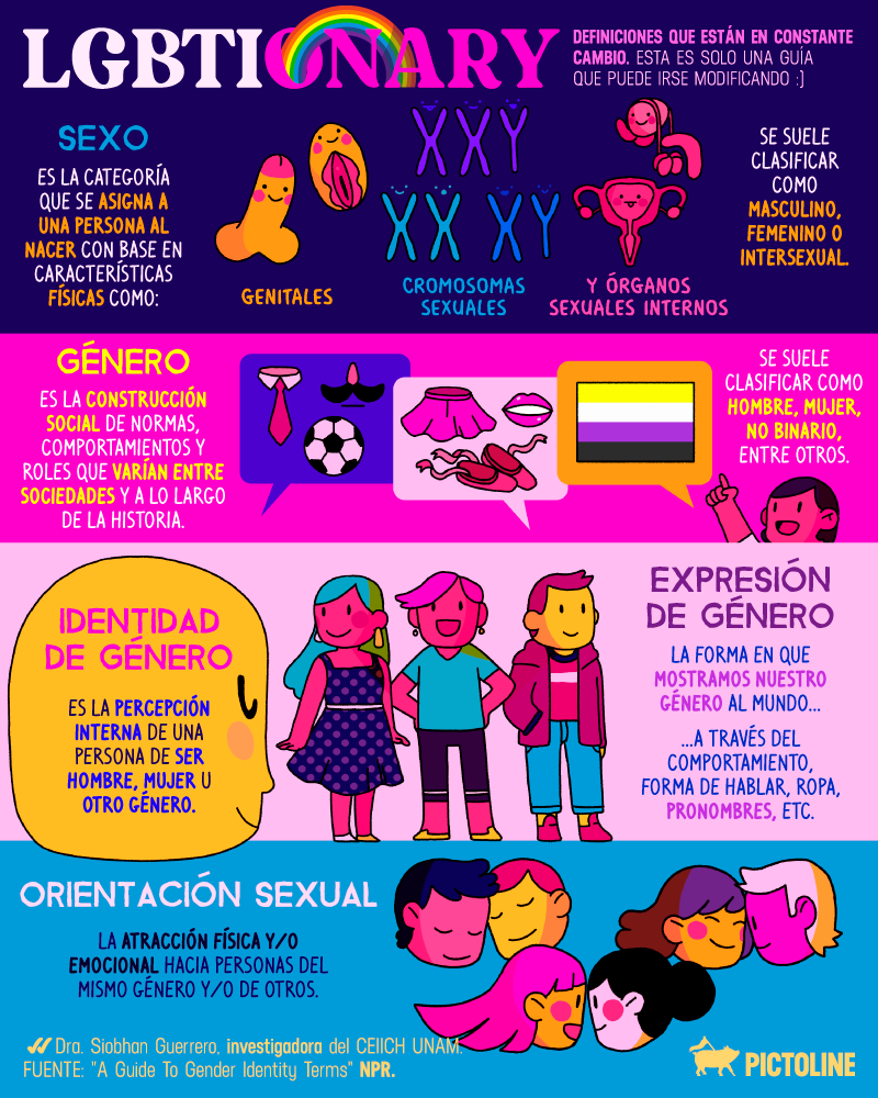 🌈 LGBTionary: un glosario básico 🌈 Hoy, sexo, género y más ✨