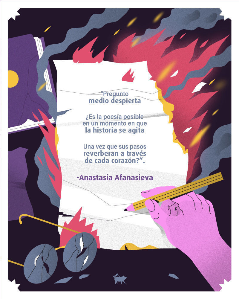 “¿Es la poesía posible en un momento en que la historia se agita?” Cuatro poemas para reflexionar sobre la situación en Ucrania en el #DíaMundialDeLaPoesía ✍️ Si quieres imprimirlos, puedes descargarlos gratis aquí: gumroad.com/l/lnhke
