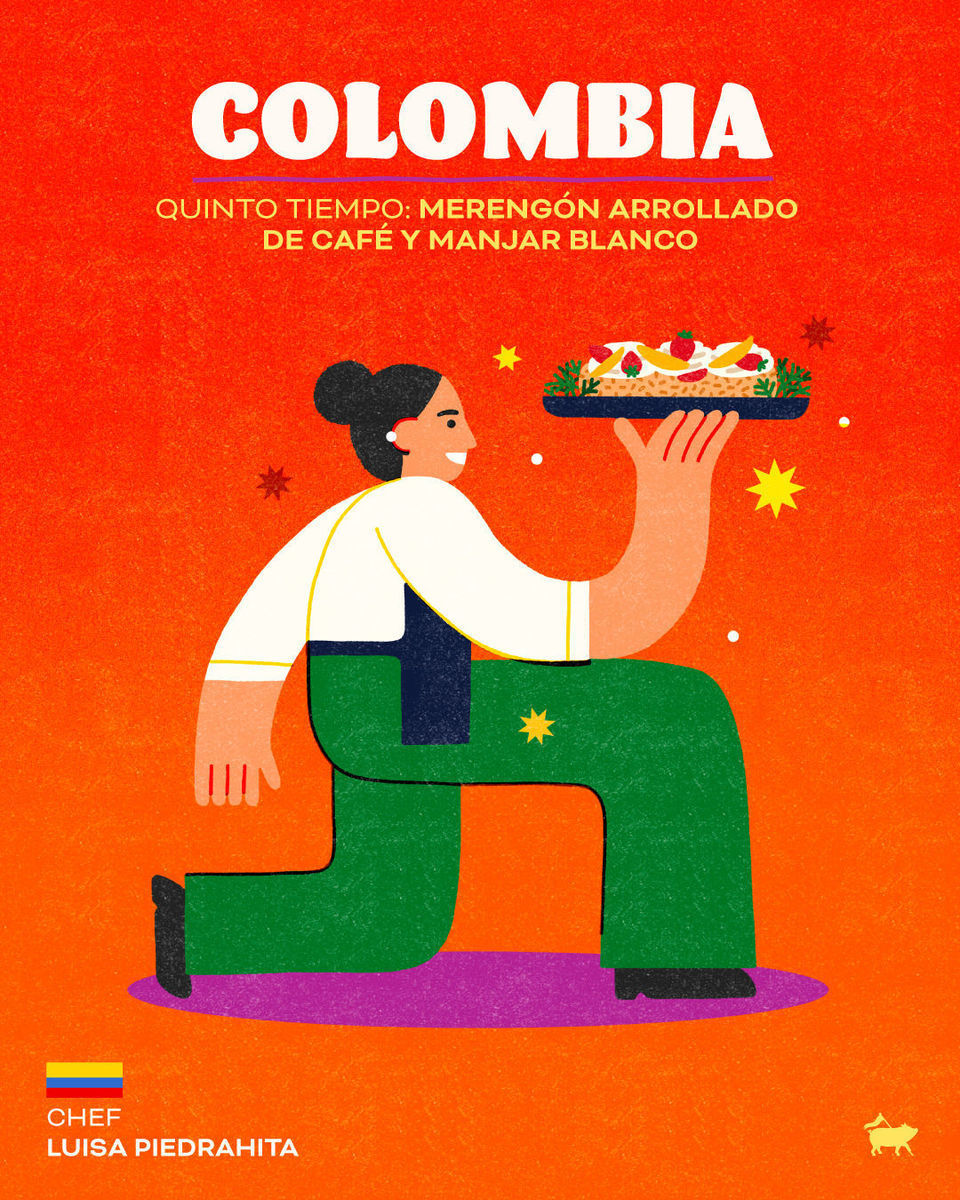 🦃🥗 Cena navideña latinoamericana 🍰🎄5 chefs de 5 países 🇲🇽🇨🇴🇦🇷🇵🇪🇨🇱 nos dieron sus mejores recetas de la temporada para una cena especial 😋✨