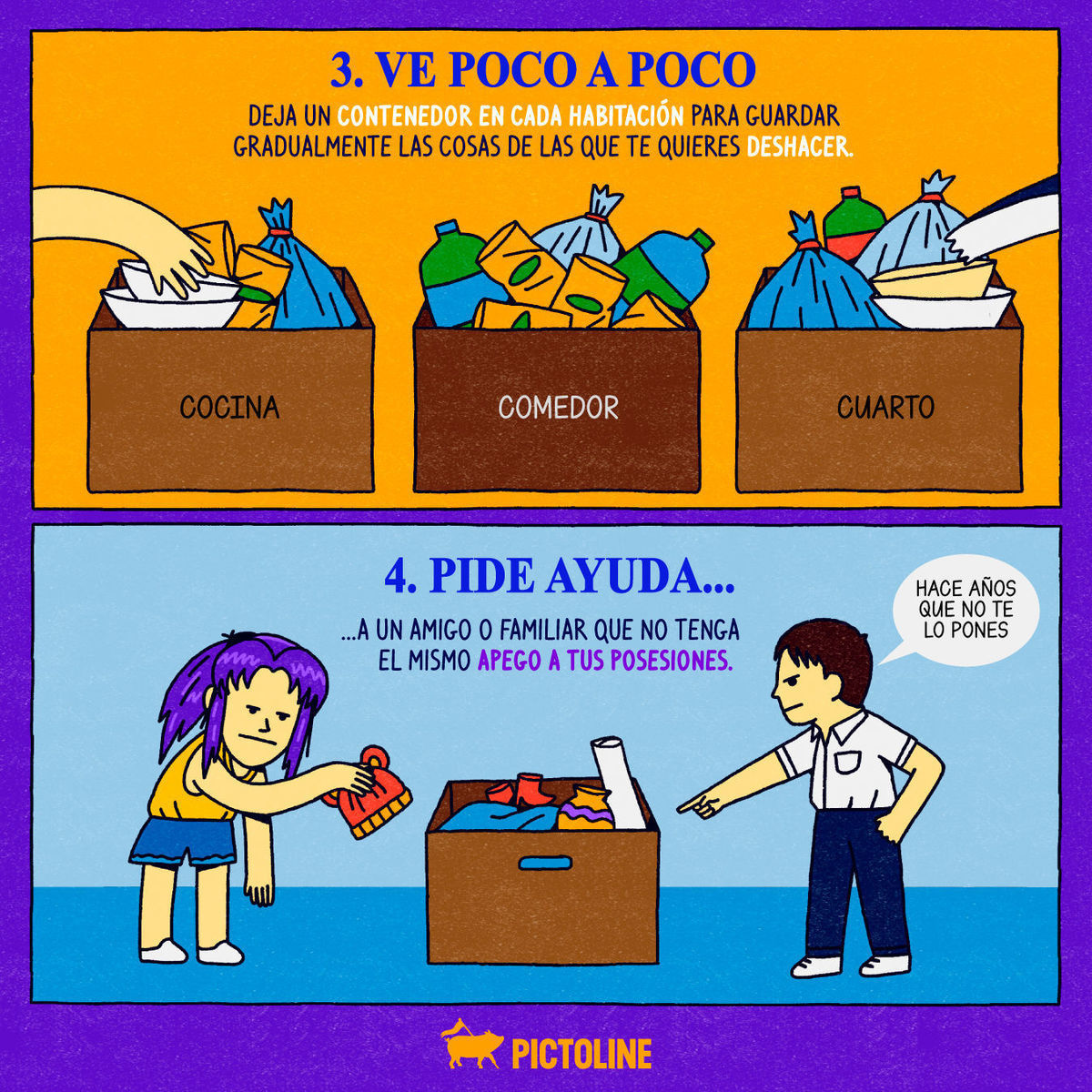 Esto sí ✅ Esto no ❌ Esto a donar 📦Consejos para deshacerte de cosas que no necesitas y empezar el año reorganizando tu espacio ✨: