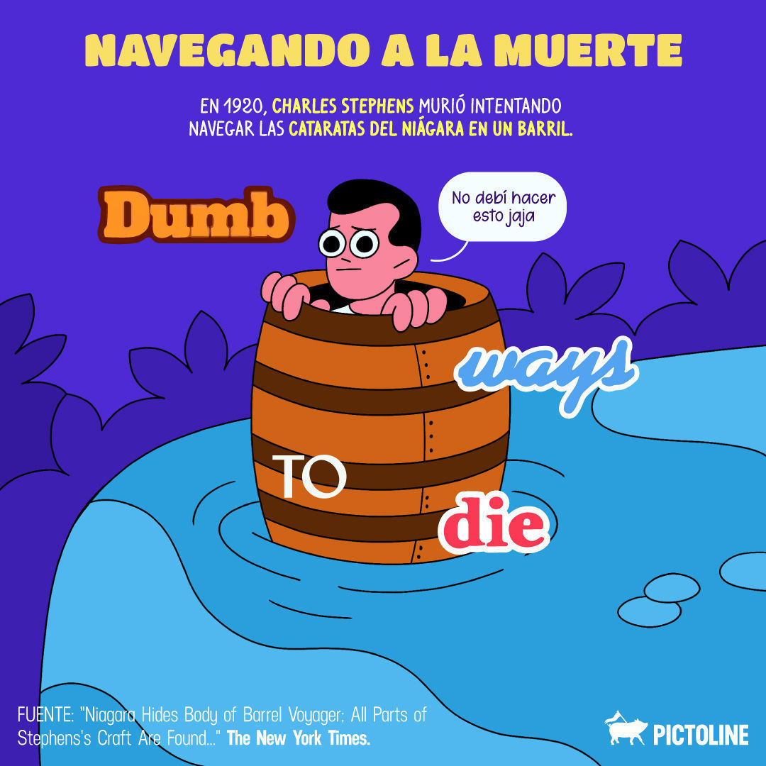 🎶 Dumb 🎶 ways 🎶 to 🎶 die 🎶Algunas formas muy poco comunes de morir