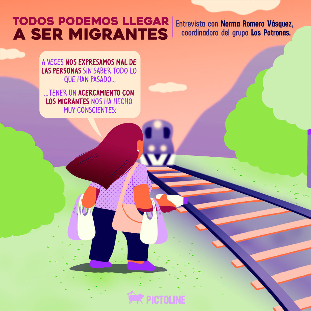 Algo que comenzó como una pequeña muestra de bondad hace 28 años, se convirtió en un movimiento por los derechos de las personas migrantes 💪La historia de Las patronas 💖👇