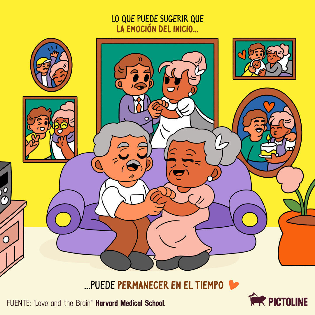 Un estudio descubrió que se puede estar locamente enamorado/a de alguien luego de décadas (sí, décadas) de matrimonio 💖