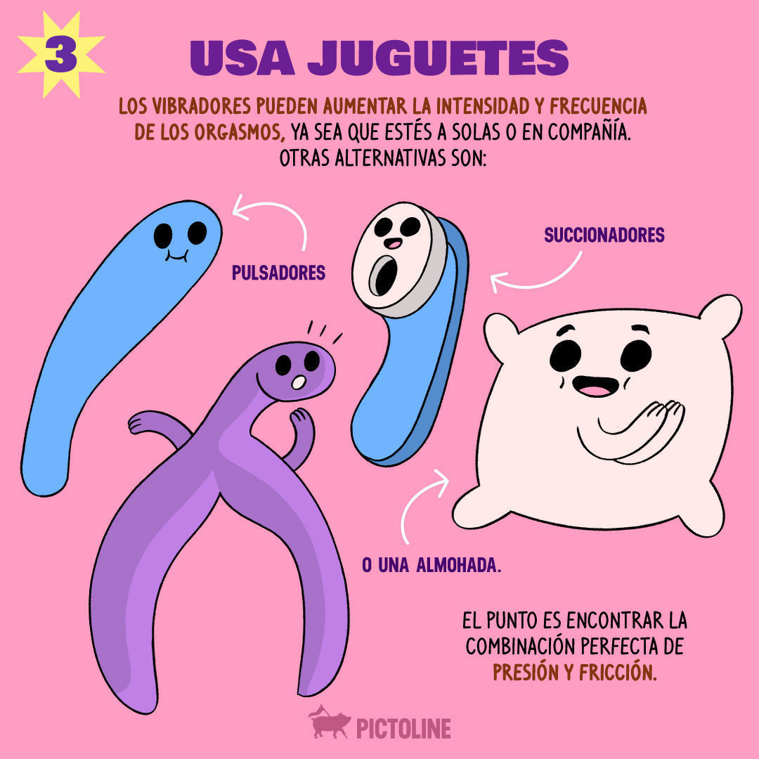 ¿Cómo tener más y mejores orgasmos? ✨⁣ En el Día Internacional del Orgasmo Femenino, algunos tips de terapeutas sexuales para lograrlo:⁣ ⁣ #OrgamosFemenino #Tips