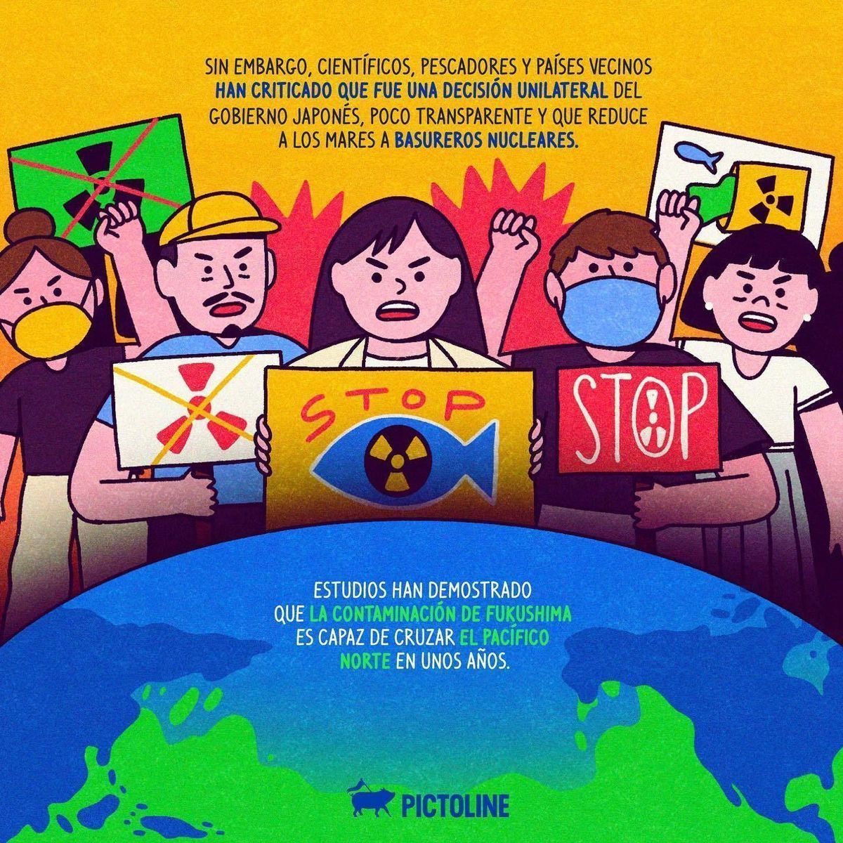 El jueves Japón empezó a liberar al Océano Pacífico aguas residuales del desastre nuclear de Fukushima de 2011 ☢️🌊, algo que hará diariamente por 30 años. ¿Pero cómo afectará esto al mundo? Spoiler alert: no sabemos realmente #japón #fukushima #d