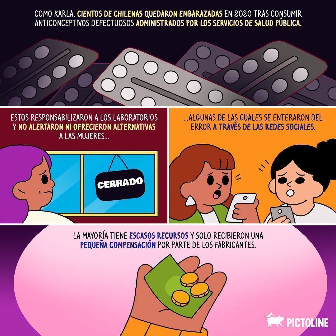 Obligadas a ser madres: la historia de más de 350 mujeres en Chile que tuvieron un embarazo no deseado luego de tomar anticonceptivos defectuosos #Chile #maternidad #anticonceptivos #derechossexuales #embarazonodeseado