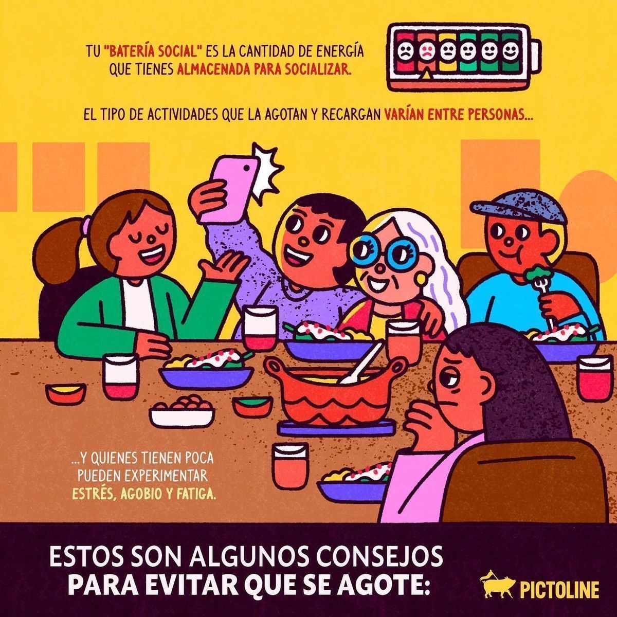 ¿Se te acabó la “batería social” luego del fin de semana? 🪫😫 Estos son algunos consejos para recargarla 🔋🙂: #socialbattery #socializar #comunicaciónasertiva #mentalhealth
