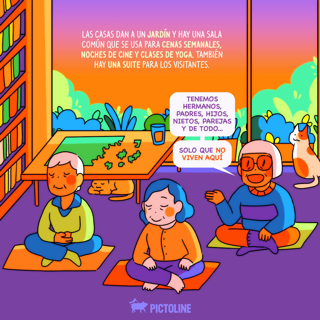 Una casa para todas 🏡❤️✨⁣ ⁣ La historia de la primera comunidad de covivienda para mujeres mayores en Reino Unido 👵 creada como una alternativa a vivir solas:⁣ ⁣ #UK #covivienda #ReinoUnido #cohousing