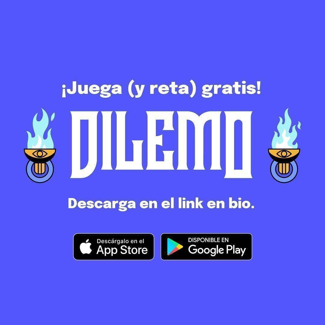 ¡Llegaron las retas a ✨DILEMO✨! Pon a prueba a tus amix 😎 y descubran quién sabe más de sus temas favs 😱🙌💪 🤳Descárgalo gratis (link en bio) #trivia #videogames #pictoline #dilemo #reta
