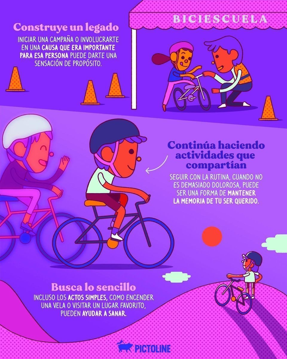 Celebrar a seres queridos que perdimos puede ser una forma de aliviar el dolor y ayudarnos a sanar ❤️‍🩹 #memoria #duelo #consuelo #diadelosmuertos #seresqueridos