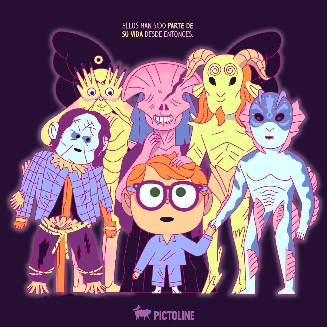 La promesa que @gdtreal le hizo a los monstruos: amistad para toda la vida 🫂❤️🤝🥹 #guillermodeltoro #monstruos #amistad