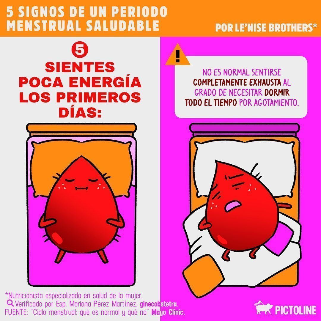El cuerpo siempre nos da señales que debemos voltear a ver🩸👀 #menstruation #salud #periodomenstrual