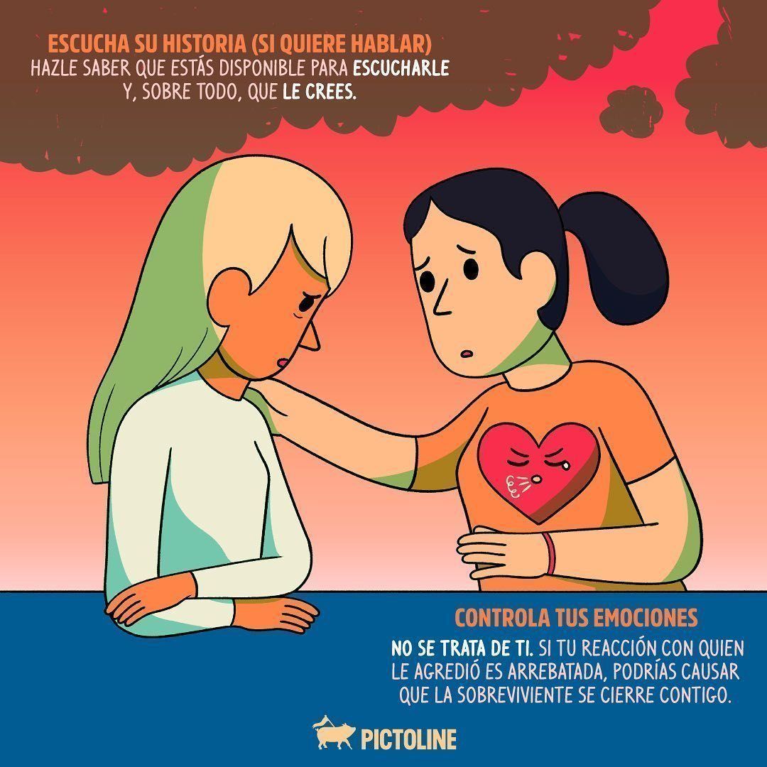 Escuchar y acompañar a sobrevivientes de abuso son algunas formas de ayudarles a sanar, especialmente en esta temporada de reuniones 🫂❤️‍🩹 #Fuerza #Apoyo #Sanar #Acompañar