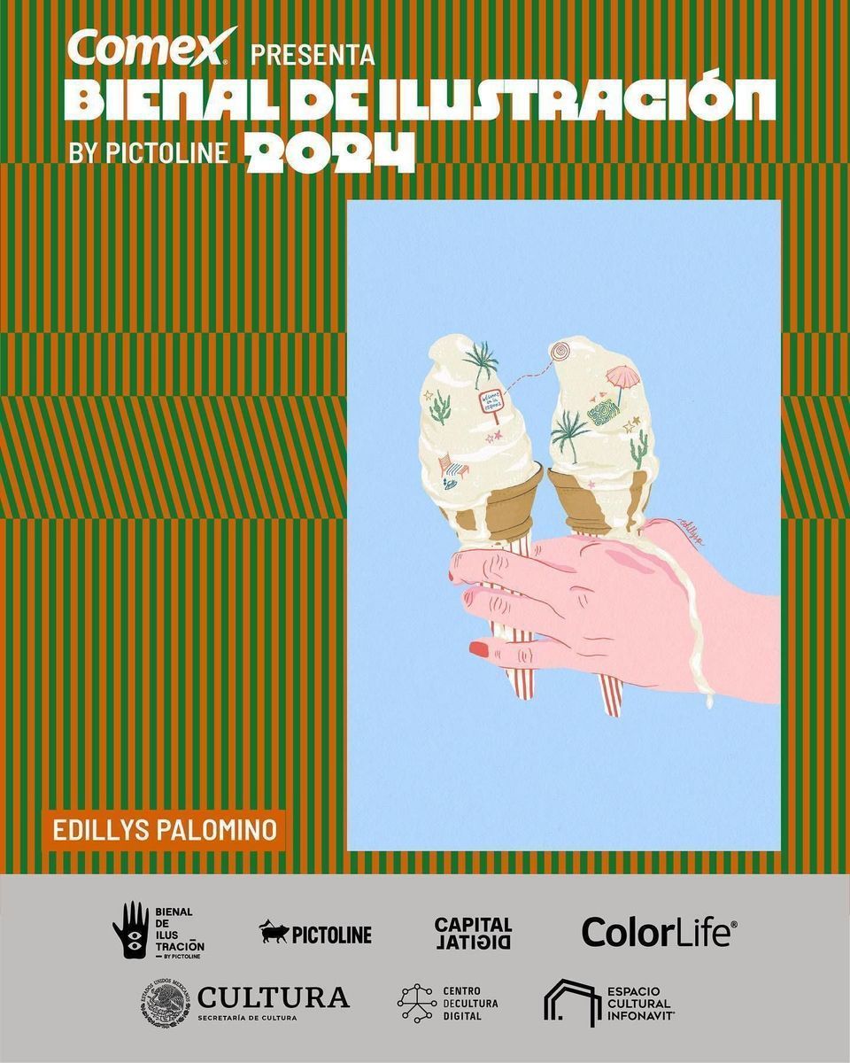 ❗Recuerda que tienes hasta el 4 de abril para visitar la Bienal de Ilustración 2024 en el Centro de Cultura Digital @ccdmx 📆 ✨ 80 creadores seleccionados de la convocatoria en donde se recibieron más de 4000 registros. Aquí una pequeña muestra de