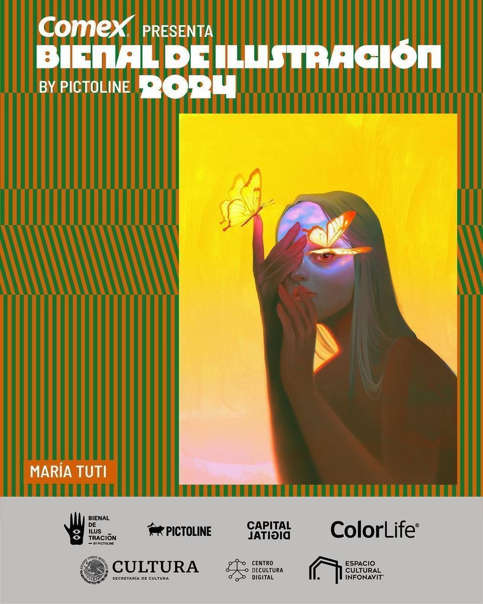 ❗Recuerda que tienes hasta el 4 de abril para visitar la Bienal de Ilustración 2024 en el Centro de Cultura Digital @ccdmx 📆 ✨ 80 creadores seleccionados de la convocatoria en donde se recibieron más de 4000 registros. Aquí una pequeña muestra de