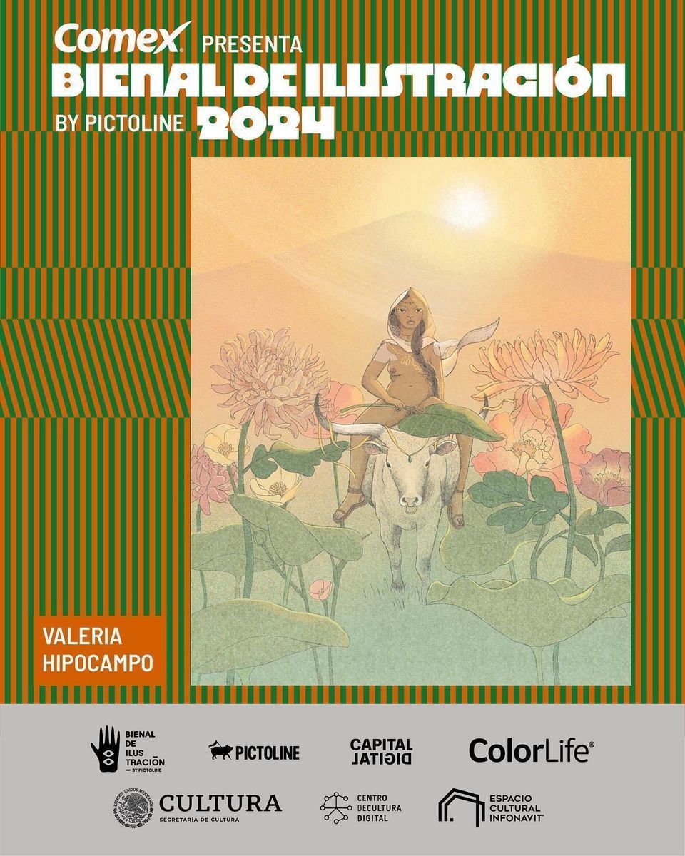 ❗Recuerda que tienes hasta el 4 de abril para visitar la Bienal de Ilustración 2024 en el Centro de Cultura Digital @ccdmx 📆 ✨ 80 creadores seleccionados de la convocatoria en donde se recibieron más de 4000 registros. Aquí una pequeña muestra de