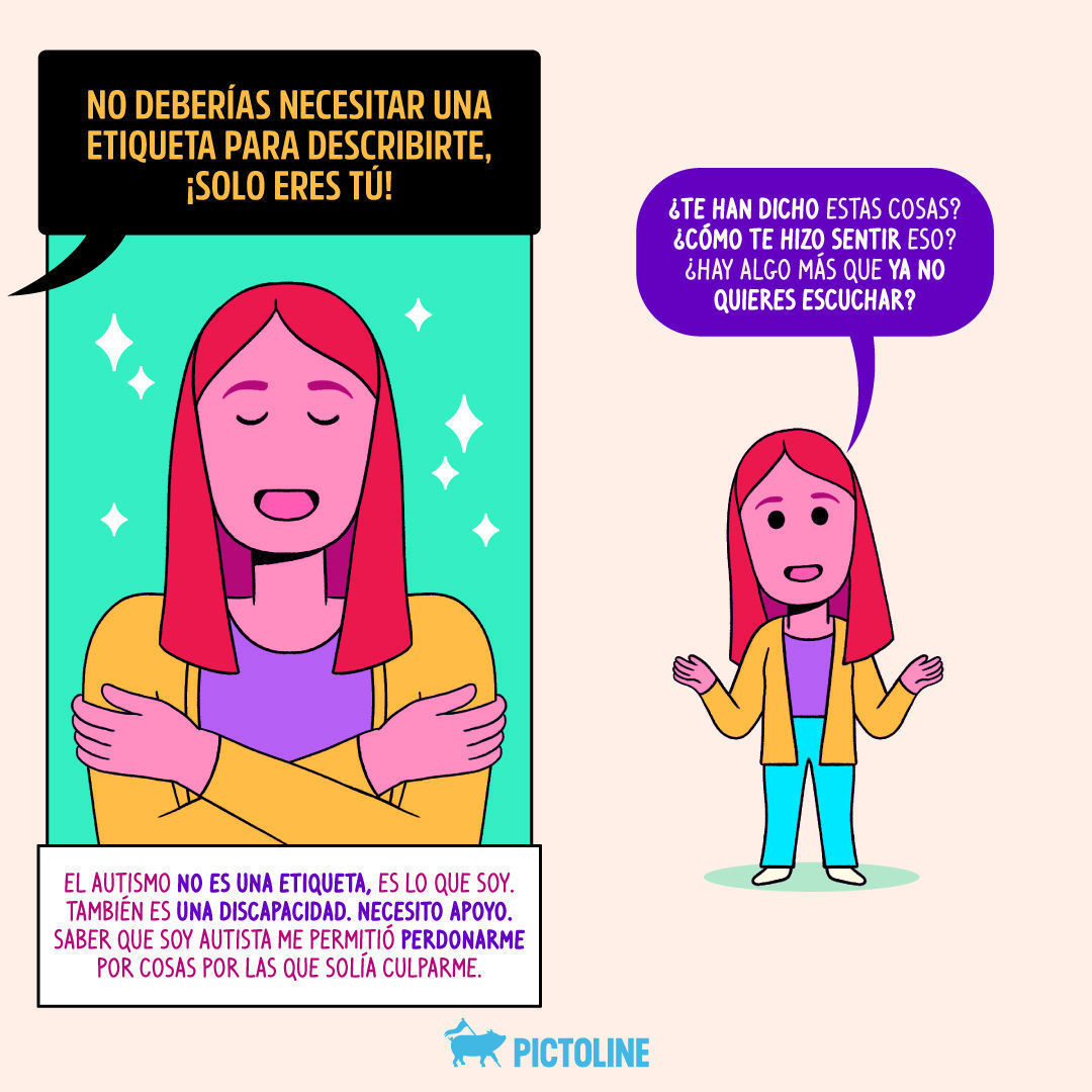 El #autismo no es una etiqueta, es una realidad y se debe visibilizar 💛🌈 #DíaMundialAutismo #DíaMundialDeLaConcienciaciónSobreElAutismo