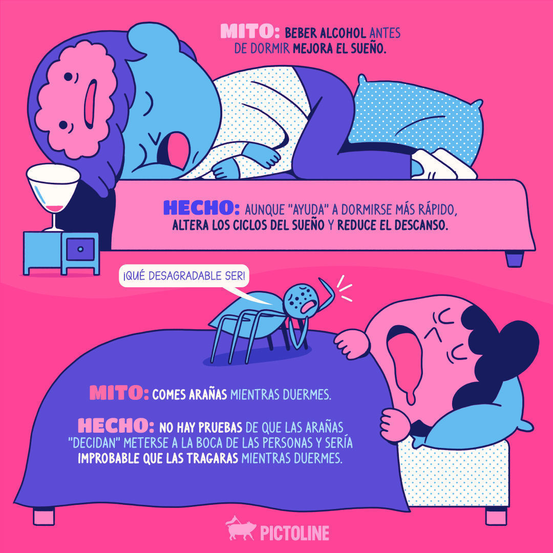 ¿Cómo que mis ronquidos no me hacen una persona de sueño profundo? 😴⁣ ⁣ #Sueño #Mito #Pesadilla