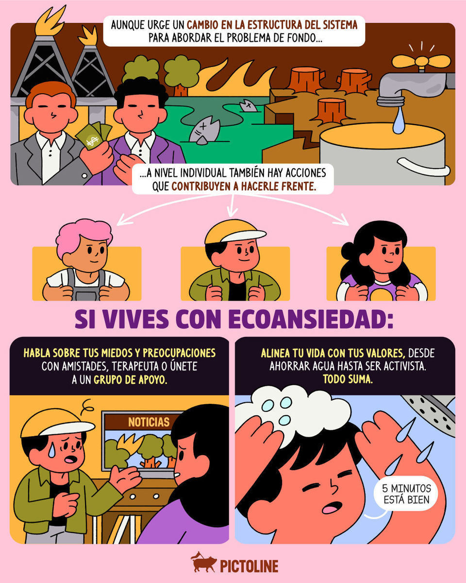 ¿Has tenido ecoansiedad? 😣 Aquí algunos tips para actuar ante ello ✨ #ecoansiedad #ansiedad #CambioClimatico #DiadeLaTierra #DiadeLaTierra2024