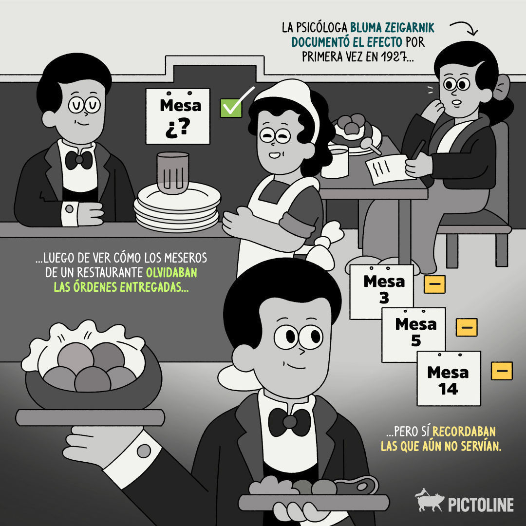 ¿Quién más tiene pendientes que TODOS los días recuerdan? 🙋🫣 #EfectoZeigarnik #InteligenciaEmocional #Zeigarnik