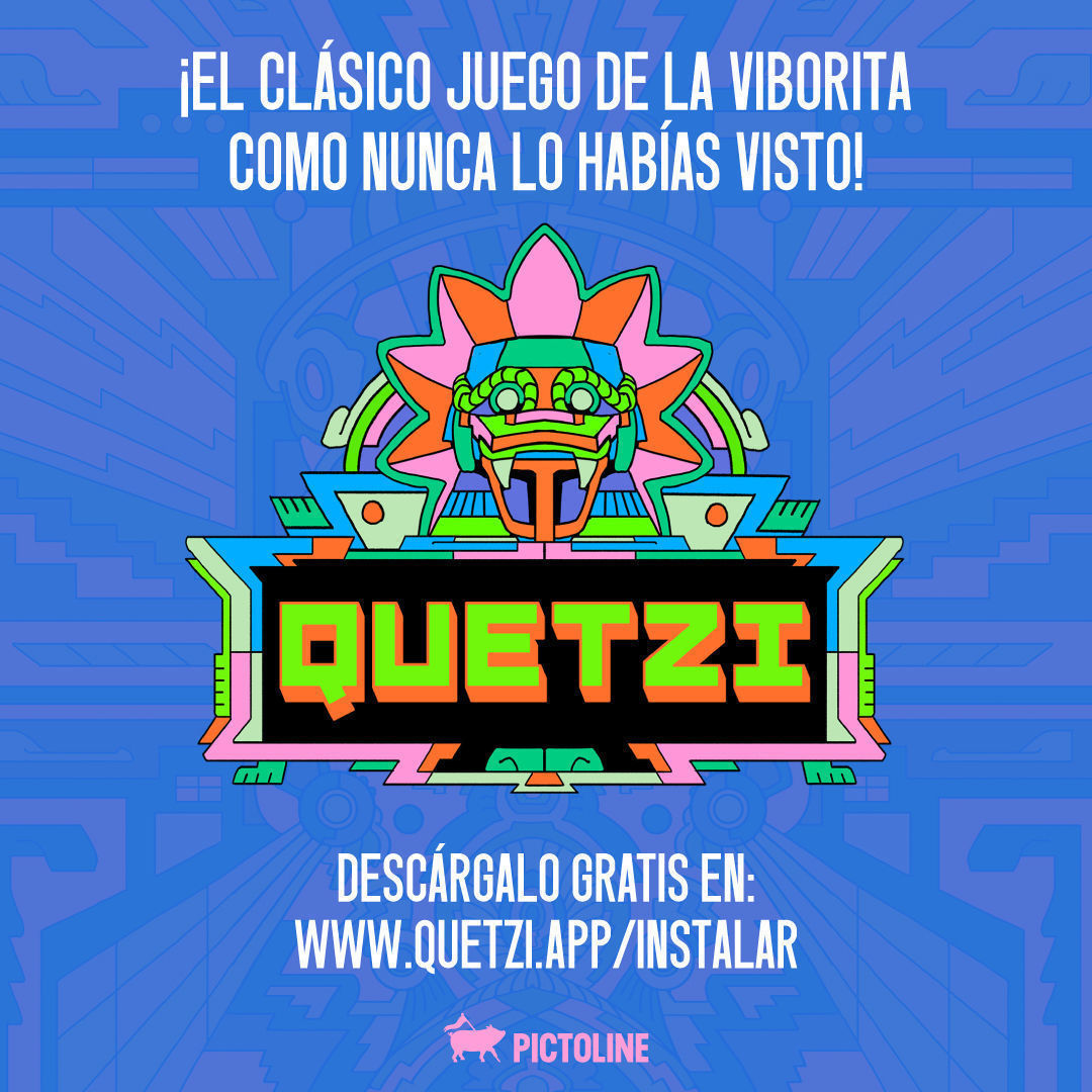 Enfrenta y vence a los dioses teotihuacanos en el clásico juego de la viborita como nunca lo has visto con Quetzi, la Serpiente Emplumada🐍📲 Descárgalo gratis (link en bio) #Quetzi #videojuego #juego #juegodeviborita #pictoline #pictolinegames #