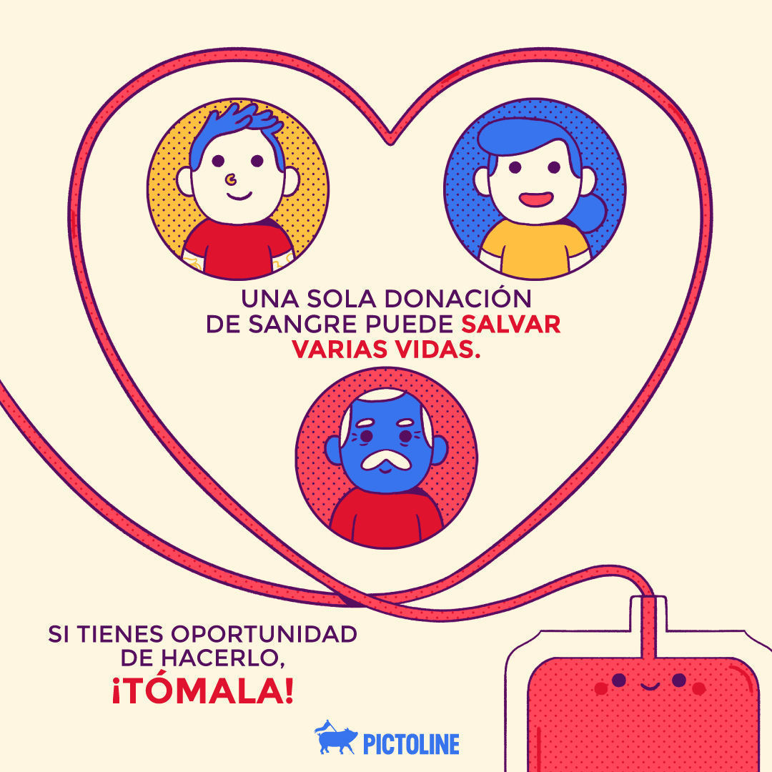 Donar sangre puede salvar varias vidas 🩸💉🫶⁣ ⁣ #DíaMundialdelDonantedeSangre #DonaciónDeSangre #donarsangre #donasangreregalavida #mitos