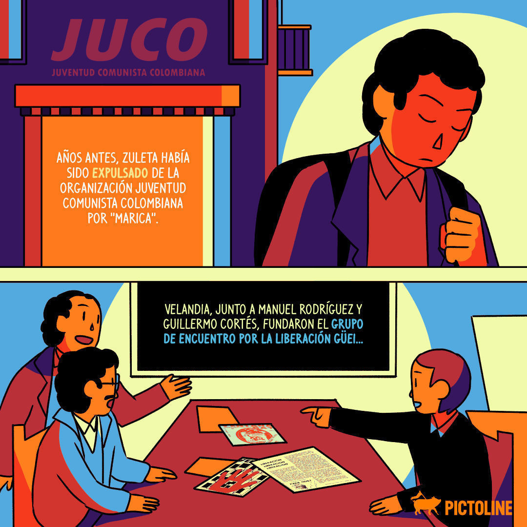 Manuel Velandia nos contó la historia de resistencia LGBT+ en Colombia 🇨🇴🏳️‍🌈⁣ ⁣ #LGBT+ #Colombia #AmorEsAmor #OrgulloLGBT #NoLGBTfobia #NoAlOdio