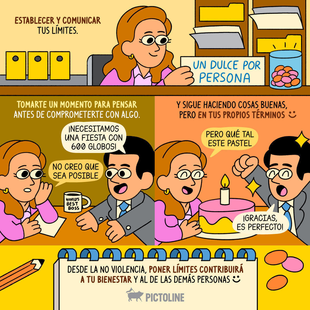Cómo se siente poner límites: 🔝💯💫🙌💗 #Bienestar #AmorPropio #Límites #Empatia #responsabilidadafectiva #theoffice