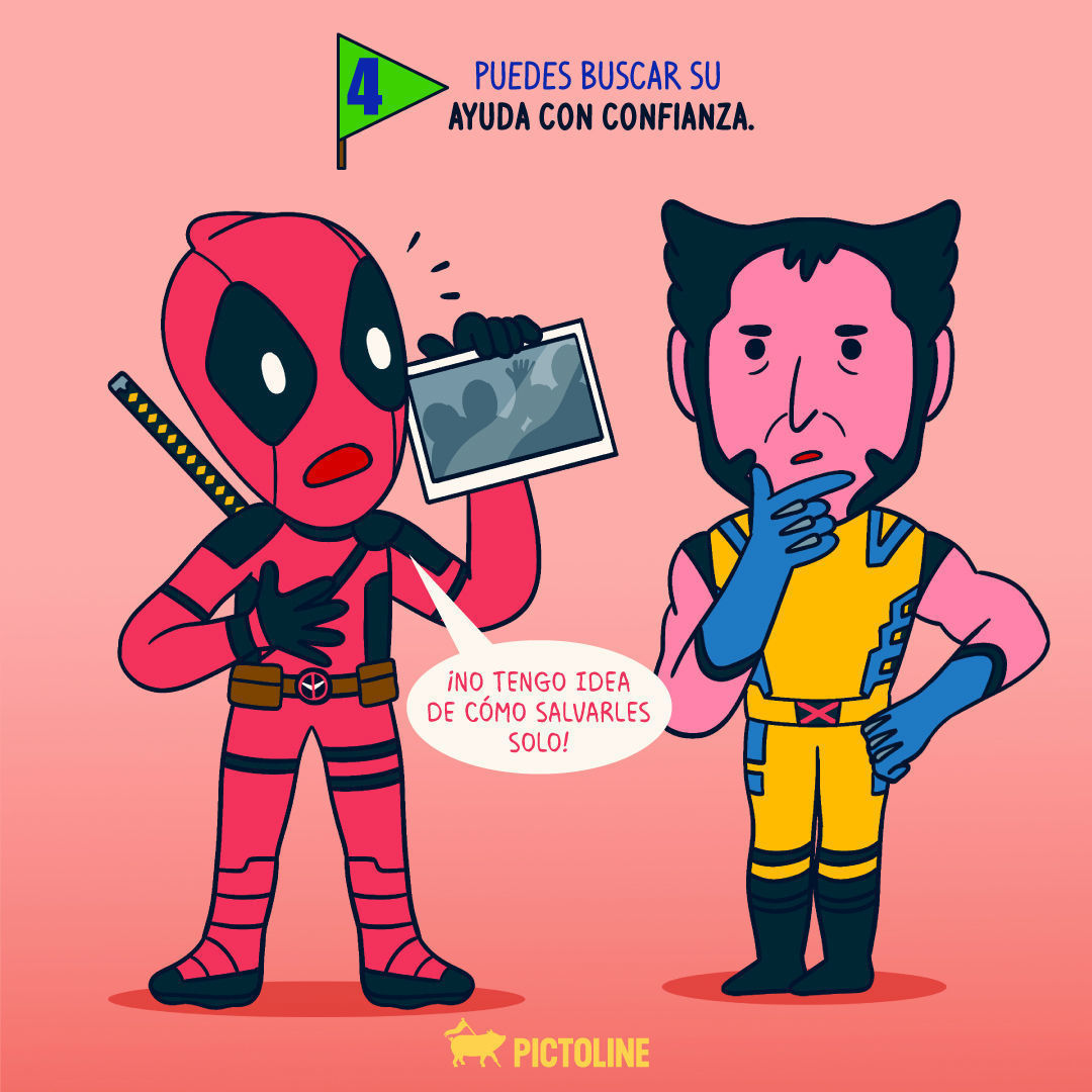 ¡La eternidad es el límite! Las green flags entre la amistad de Deadpool y Wolverine lo demuestran 🫶💚⁣ ⁣ #GreenFlags #DíaInternacionaldelaAmistad #AmistadesSaludables #DíaDeLosAmigos #deadpool #wolverine