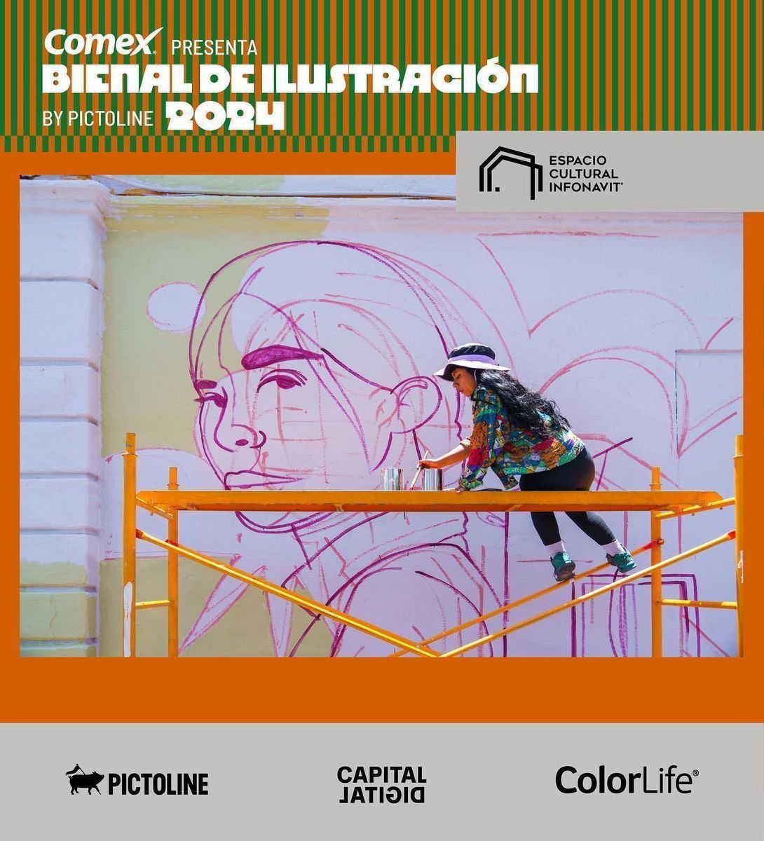 #MakingOf “El sueño de un hogar”, mural que simboliza el deseo de tener una vivienda digna, de la artista @janinnuz 🫶 ✨ 📍 Visita este mural en Gral. Pedro Antonio de Los Santos 89, Col. San Miguel Chapultepec II Sección, Alcaldía Miguel Hidalgo, 