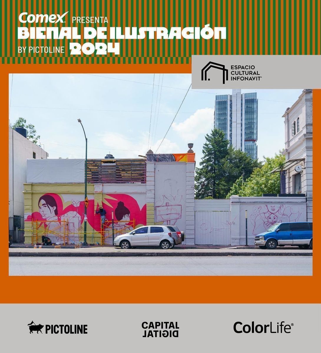 #MakingOf “El sueño de un hogar”, mural que simboliza el deseo de tener una vivienda digna, de la artista @janinnuz 🫶 ✨ 📍 Visita este mural en Gral. Pedro Antonio de Los Santos 89, Col. San Miguel Chapultepec II Sección, Alcaldía Miguel Hidalgo, 