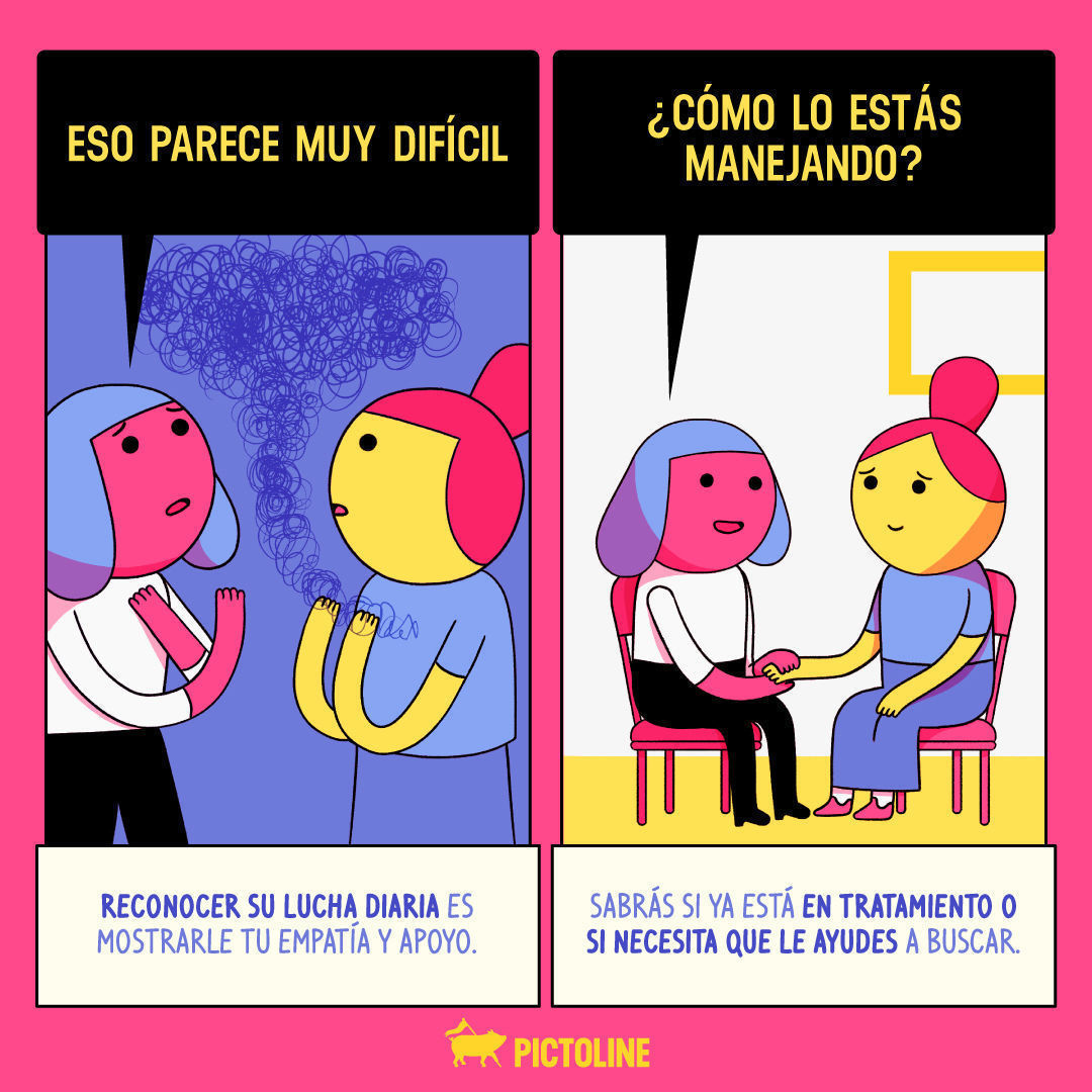 Saber qué decir a alguien con depresión puede ser difícil 😥 Acá algunas frases que pueden ayudarte a brindarle apoyo emocional 🫂❤️‍🩹 #ApoyoEmocional #Depresión #EscucharEsAyudar #Empatía #SaludMental #FrasesDeApoyo #CuidandoAMisAmigos #NoEstásSo