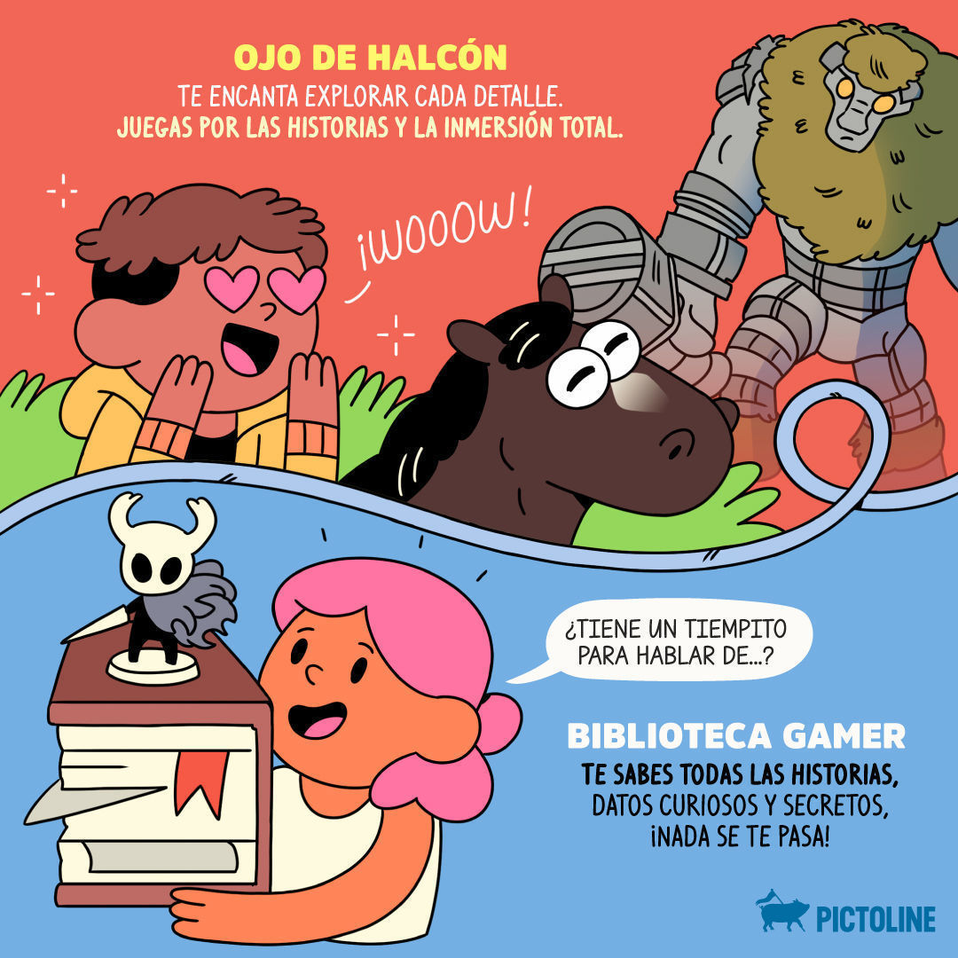 👾 ¡Gamers del mundo, uníos a la celebración del #DíaDelVideojuego! ✊ ¿Cuál eres tú? 🎮⁣ ⁣ #DíaDeLosVideojuegos2024 #CelebraciónGamer #DíaDelGamer #Gamer #GamerTypes #TiposDeGamers #GamingStyles #CasualGamer #HardcoreGamer #ProGamer #GamingCommunity