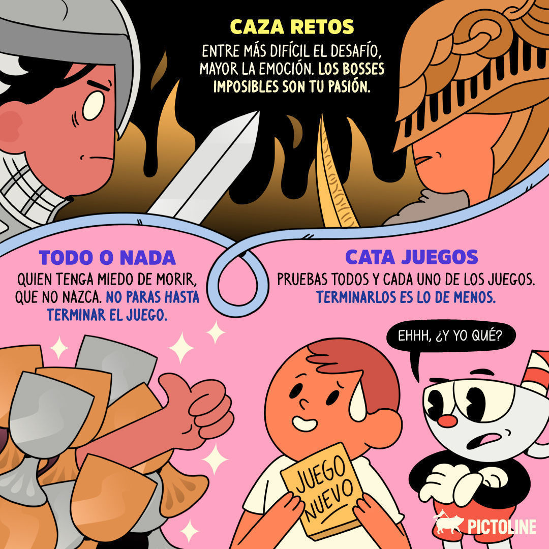 👾 ¡Gamers del mundo, uníos a la celebración del #DíaDelVideojuego! ✊ ¿Cuál eres tú? 🎮⁣ ⁣ #DíaDeLosVideojuegos2024 #CelebraciónGamer #DíaDelGamer #Gamer #GamerTypes #TiposDeGamers #GamingStyles #CasualGamer #HardcoreGamer #ProGamer #GamingCommunity