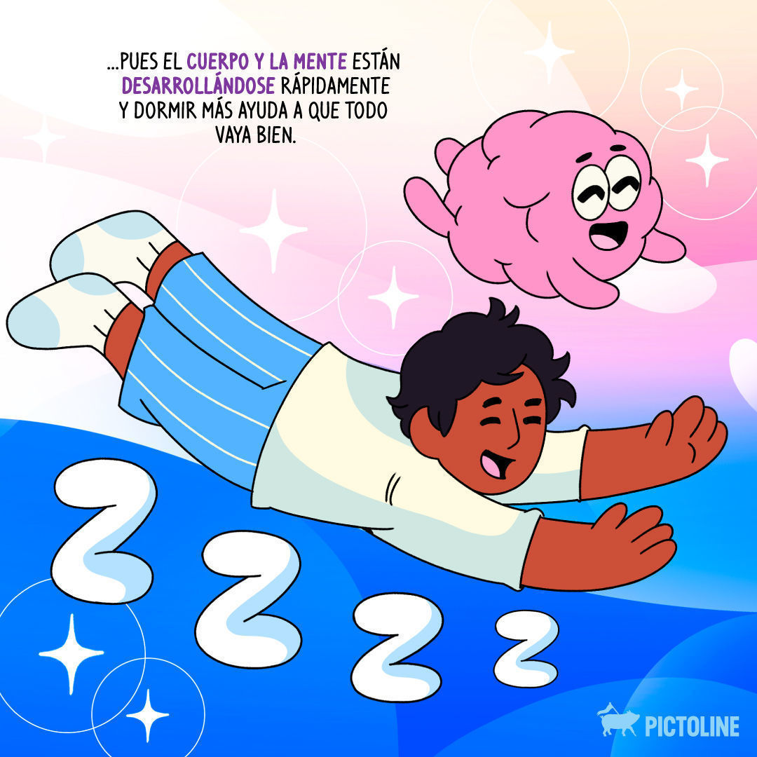 💤 No es mera flojera: la necesidad de más horas de sueño en adolescentes es normal y lo dice la ciencia ☝️😮⁣ ⁣ (Ya lo subimos a Facebook también para que lo vean los papás)⁣ ⁣ #SueñoAdolescente #SleepMatters #TeenSleep #PrivacióndeSueño #Higienede
